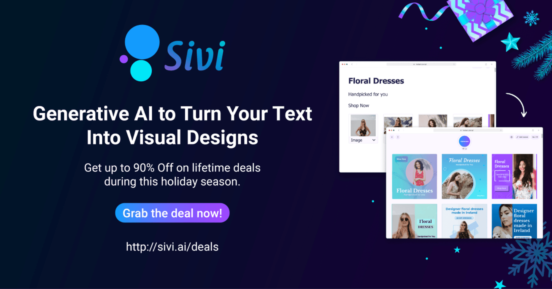 Sivi: Text to designs