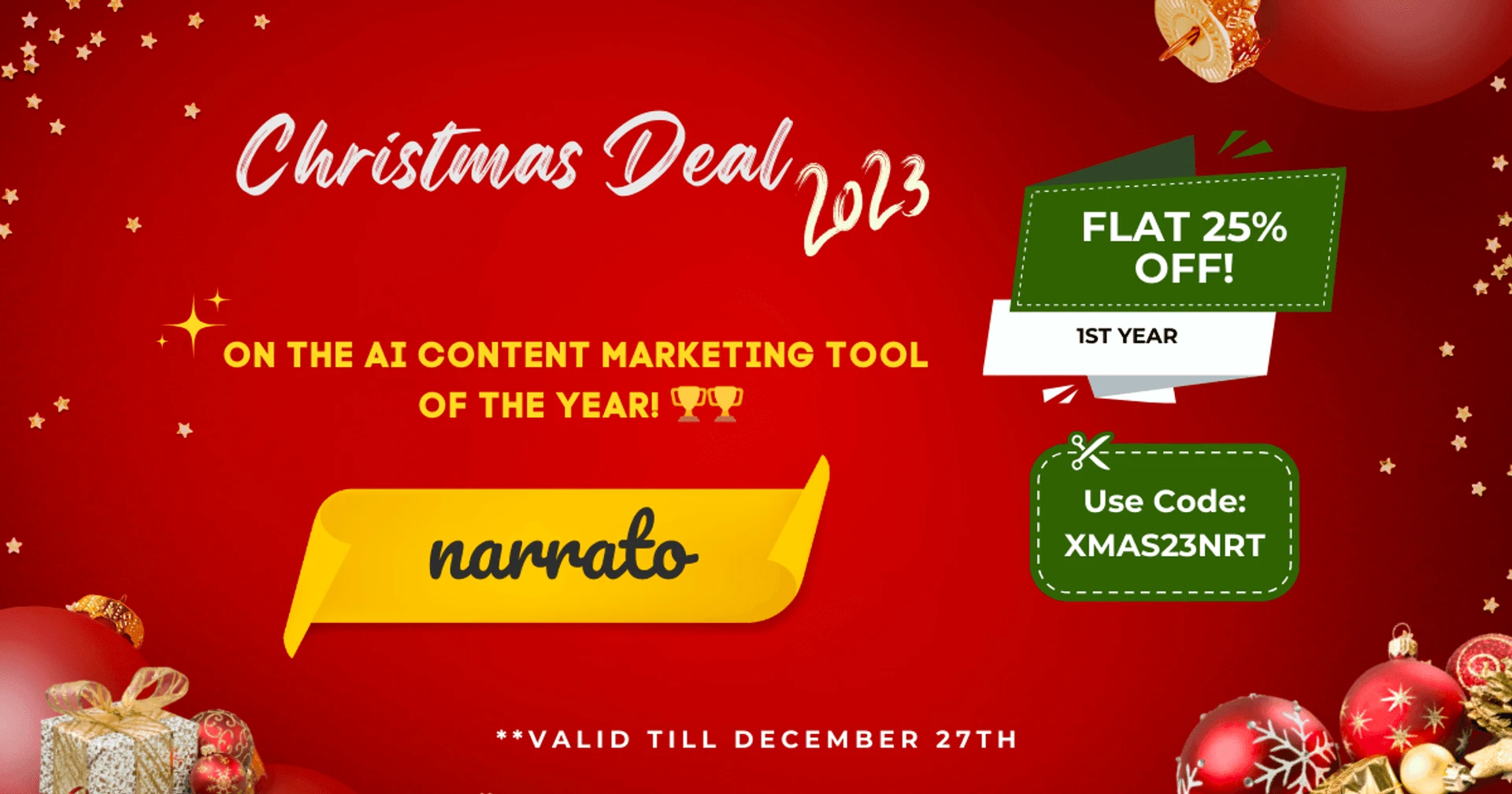 Narrato Deals